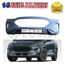 New Front Upper & Lower Bumper Cover Set Primed For 2020 2021 2022 Ford Escape