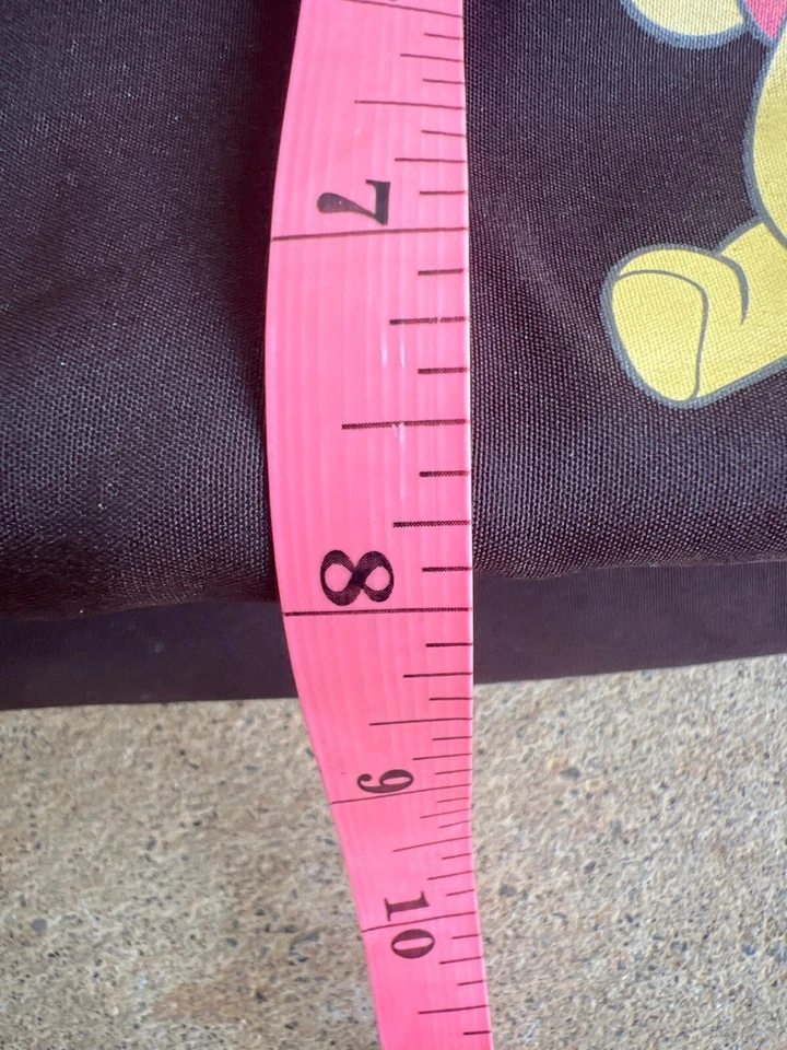 Disney Baby Brown & Green Winnie The Pooh Diaper Bag Tote With Zipper Closure & - Image 4 of 4