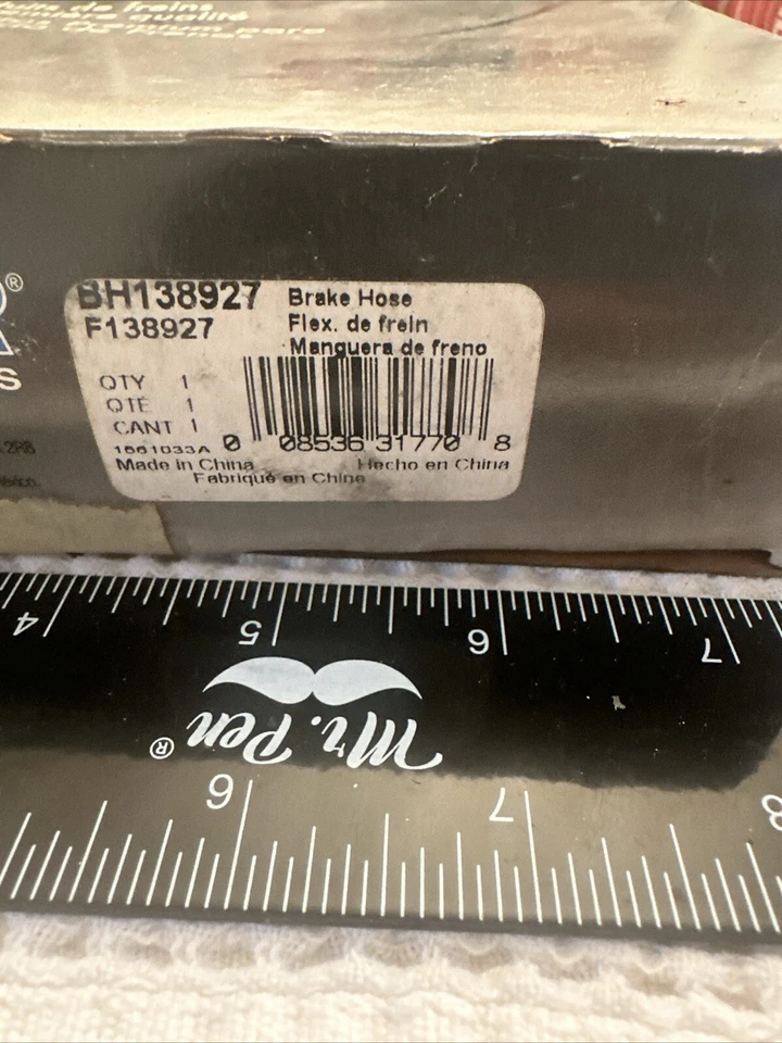 Manguera hidráulica de freno, delantera izquierda - Wagner BH138927 Foto 2 de 2