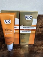  2 RoC Multi Correxion MOISTURIZER SPF 30 Revive Glow Vita C 1.7oz 10/24