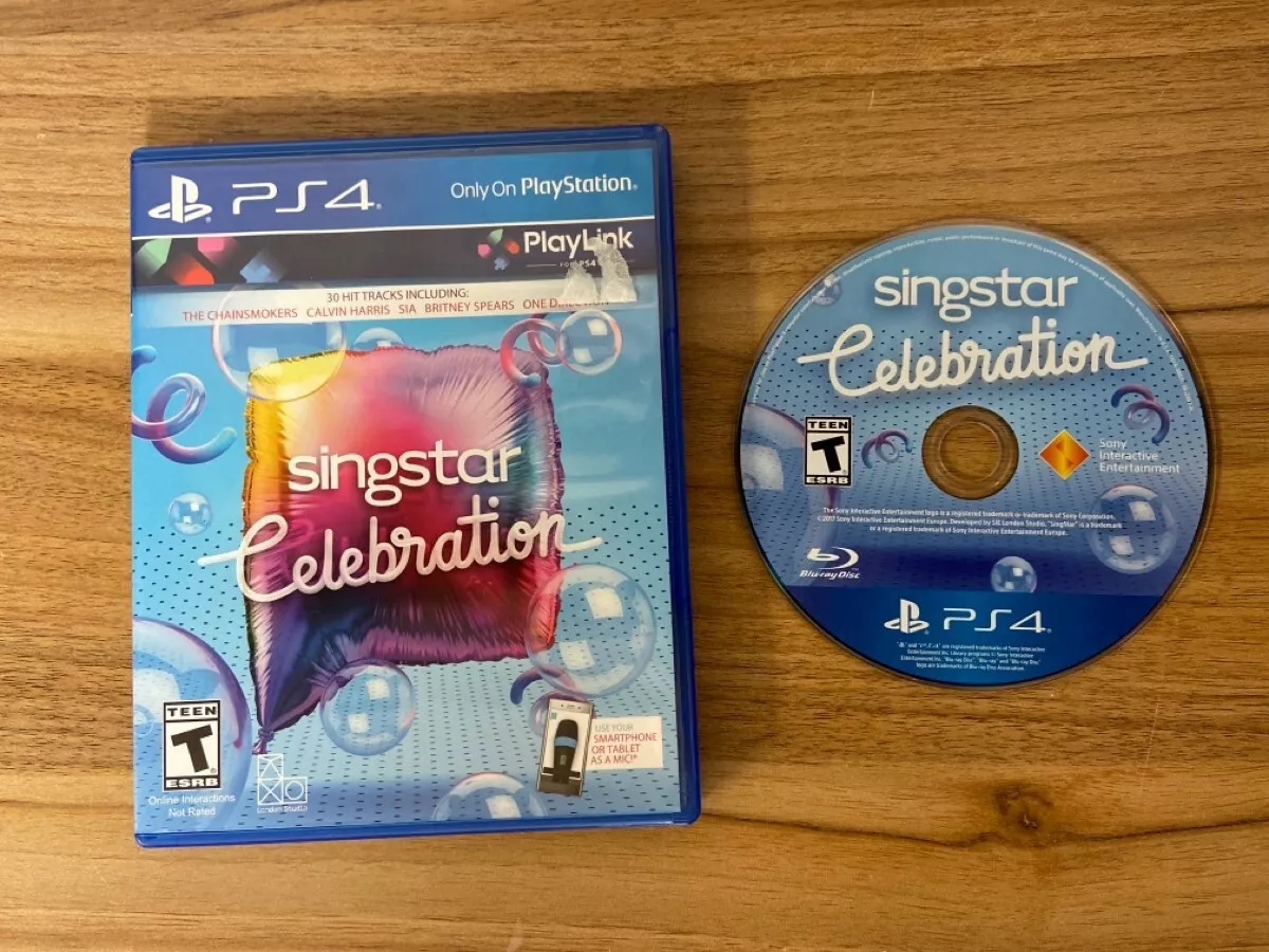  Singstar: Celebration - PlayStation 4 : Sony Interactive  Entertai: Video Games