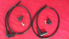 TRIUMPH BSA NORTON 26" COPPER CORE SPARK PLUG WIRES W/MOLDED PLUG CAP 60-3923
