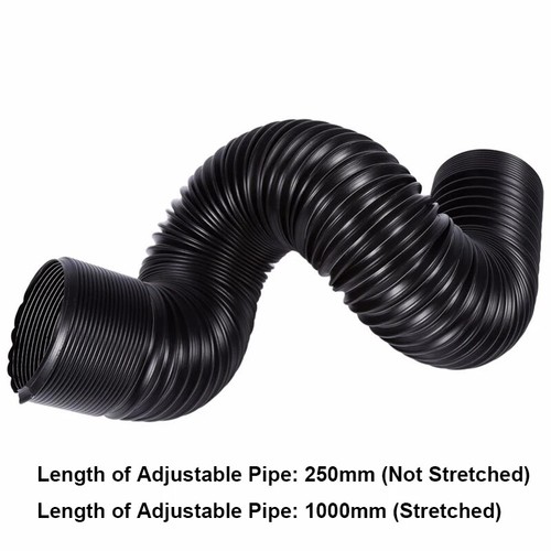 Lufteinlass mit Lüfter Universal Racing Kohlefaser Kaltzufuhr Induktion Kit - Bild 2 von 8