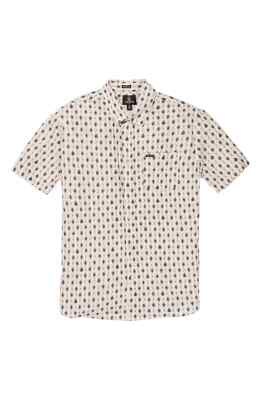 VOLCOM Men's S/S Button Shirt VIBER VISION WOVEN - WCG - Medium - NWT -LAST ONE