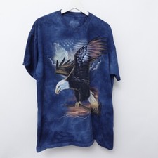 Vintage Eagle T Shirt Y2K The Mountain Tie Dye Made in USA Adult X Large XL