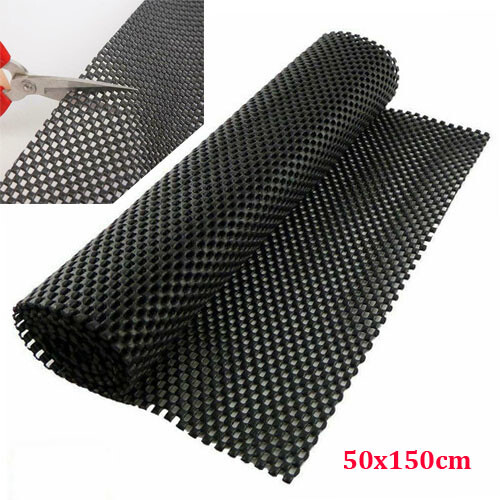 Non Anti Slip Grip Mat 50x150cm Rubber Shelf Drawer Liner Table Kitchen