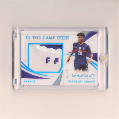 Panini Immaculate Kingsley Coman auto