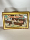 1960s MARX CARRY-ALL ACTION FORT APACHE PLAY SET #4685 w SOLDIERS INDIANS HORSES