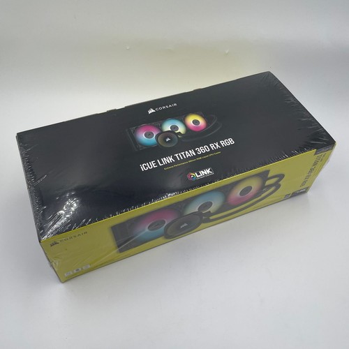 CORSAIR iCUE Link Titan 360 RX RGB Liquid CPU Coole Black CW-9061018-WW - Bild 2 von 3