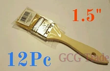 12 of 1.5 Inch Chip Brush Disposable for Adhesives Paint Touchups Glue 1.1/2"