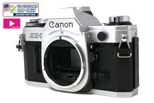 [Exc+5] Canon AE-1 Silver 35mm SLR Film Camera Body From JAPAN