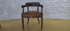 fauteuil de bureau XIX eme siecle style Restauration 