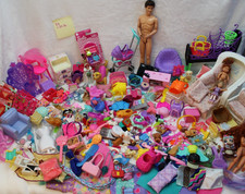 Bulk Lot Mixed Barbie & Other Doll Accessorie...