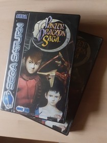 Panzer Dragoon Saga Sega Saturn PAL &ndash; COMPLETE CIB &ndash; 4 Discs &ndash; Outer Sleeve Rare