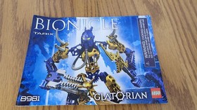 LEGO BIONICLE: Tarix (8981) Complete No BOX