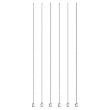 6 Pcs 18G 10 Inch Blunt Tip Dispensing Needle for Refilling Liquid Inks