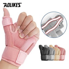 Aolikes 1pcs Flexible Splint Wrist Thumb Support Brace for Tendonitis Arthritis