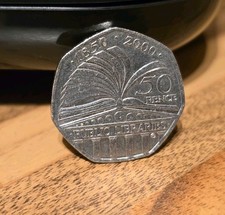 1850-2000 Public Libraries Circulated 50p Coin