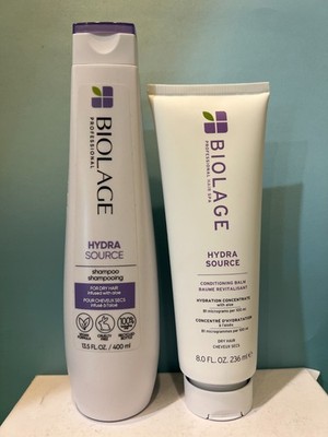 Matrix Biolage Hydra Source Shampoo & Conditioning Balm  New & Authentic