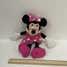 Disney Minnie Mouse Singing Talking Bowtique Talking Doll Toy Plush 14"