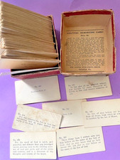 Vtg Scripture Memorizing Cards Gospel Publishing House