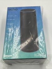 Image of BRAND NEW SEALED Amazon Echo (Original 1st Generation) Smart Assistant - Black