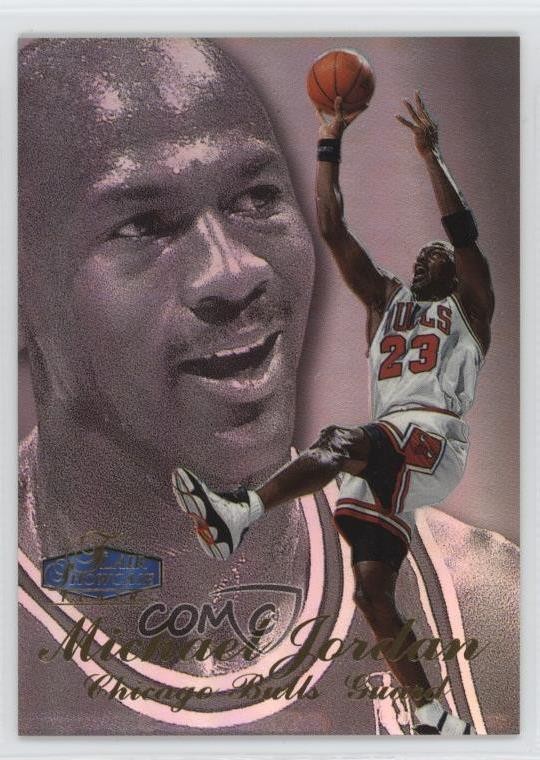 1997-98 Flair Showcase Row 3 Michael Jordan #1 HOF 07jf