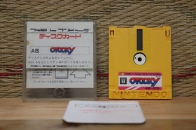 OTOCKY w/case card Japan Nintendo Famicom Disk FCD Very Good Condition!