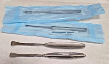 4 Surgical Elevators -2 Codman 65-2510, 1- 65 1115 & 1 more -Cdescrip4info (A6E)