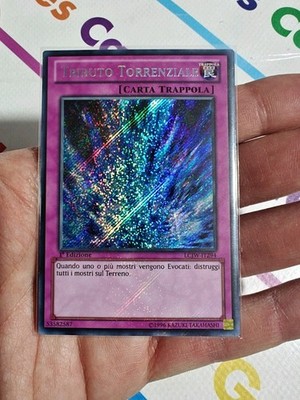 Yu-Gi-Oh Torrential Tribute LCJW-IT294 SECRET RARE 1* Ed ITA NEU
