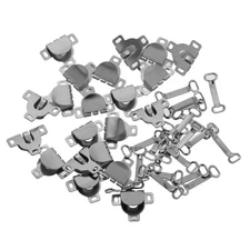  40 Sets Clothing Snaps Hooks for Clothes Sewing and Eye Fasteners Button
