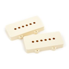 Fender Jazzmaster Pickup Covers Set of 2 (Aged White)