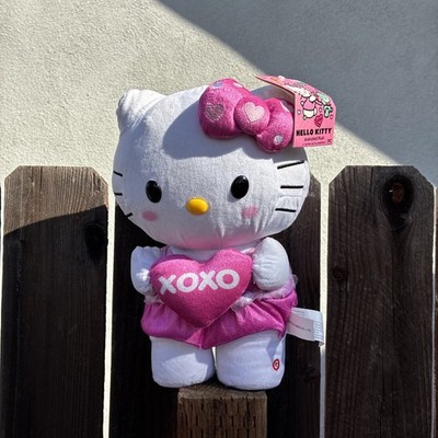 Hello Kitty Musical VALENTINES Side Stepper Plush Sings And Dances Sanrio