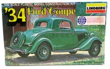 Lindberg 1/32 '34 Ford Coupe Model Kit #2119