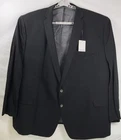NWT Men’s Calvin Klein Big & Tall Wool Blend Suit Jacket - Black 60 Long