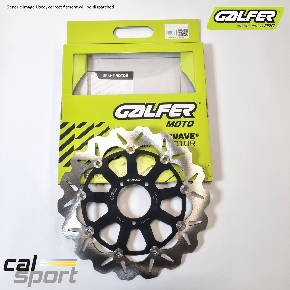 GALFER Φ310ウェーブディスクローター CBR1000RR SC57 Galfer Honda CBR1000RR 06-07 Front Wave Brake Rotors - Sportbike