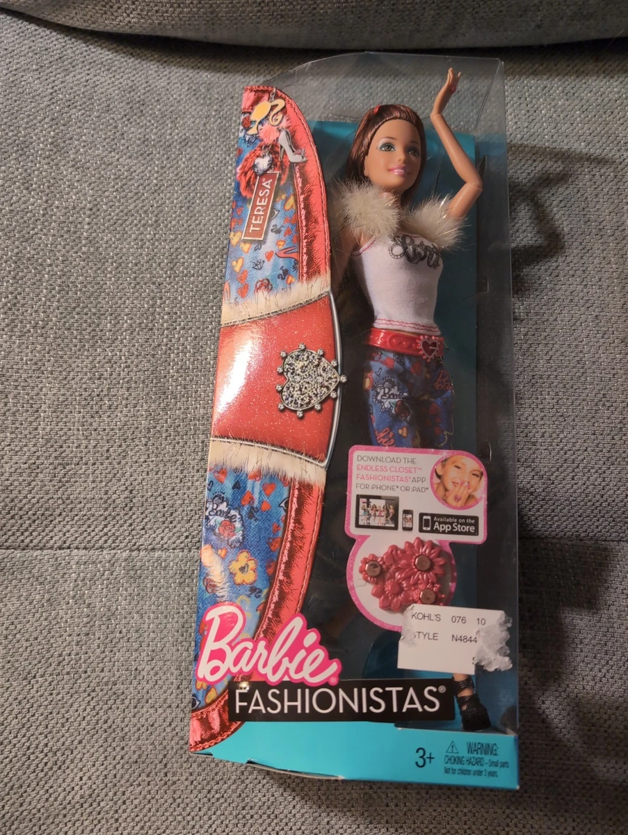 Original (Unopened) Fashionistas Barbie Dolls & Doll Playsets