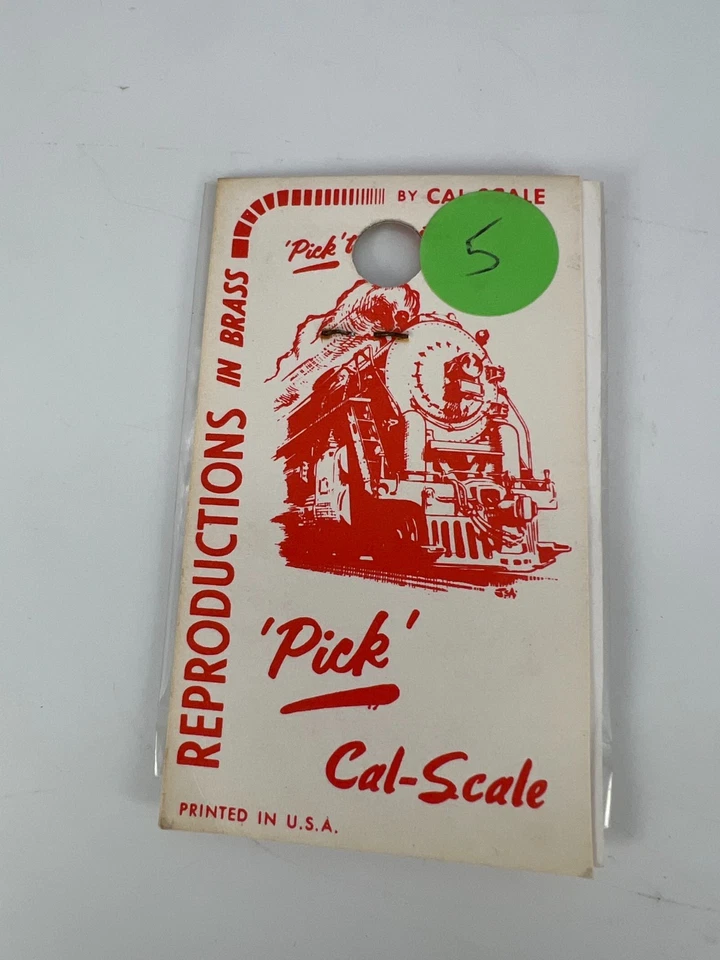 Cal-Scale HO Model Train Repro Part Brass #SA-286 Sander Valve Set New - Image 3 of 3