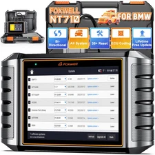 Foxwell NT710 for BMW Car Bidirectional OBD2 Diagnostic Scanner ECU Coding TPMS