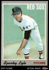 1970 Topps #116 Sparky Lyle Red Sox 6 - EX/MT