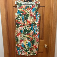 Floral Sleeveless Dress - Multicolor