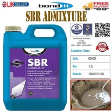 Bond It SBR Waterproof Concrete Latex Admixture Wall & Floor Bonding Agent 2.5L