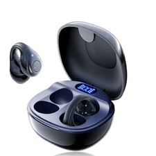 VEAT00L P97 Open-Ear Headphones, Wireless Clip On Earbuds with Digital Display