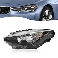 For 2016-2018 BMW 3 Series Base Halogen Headlight Headlamp w/Bulb Driver Side LH