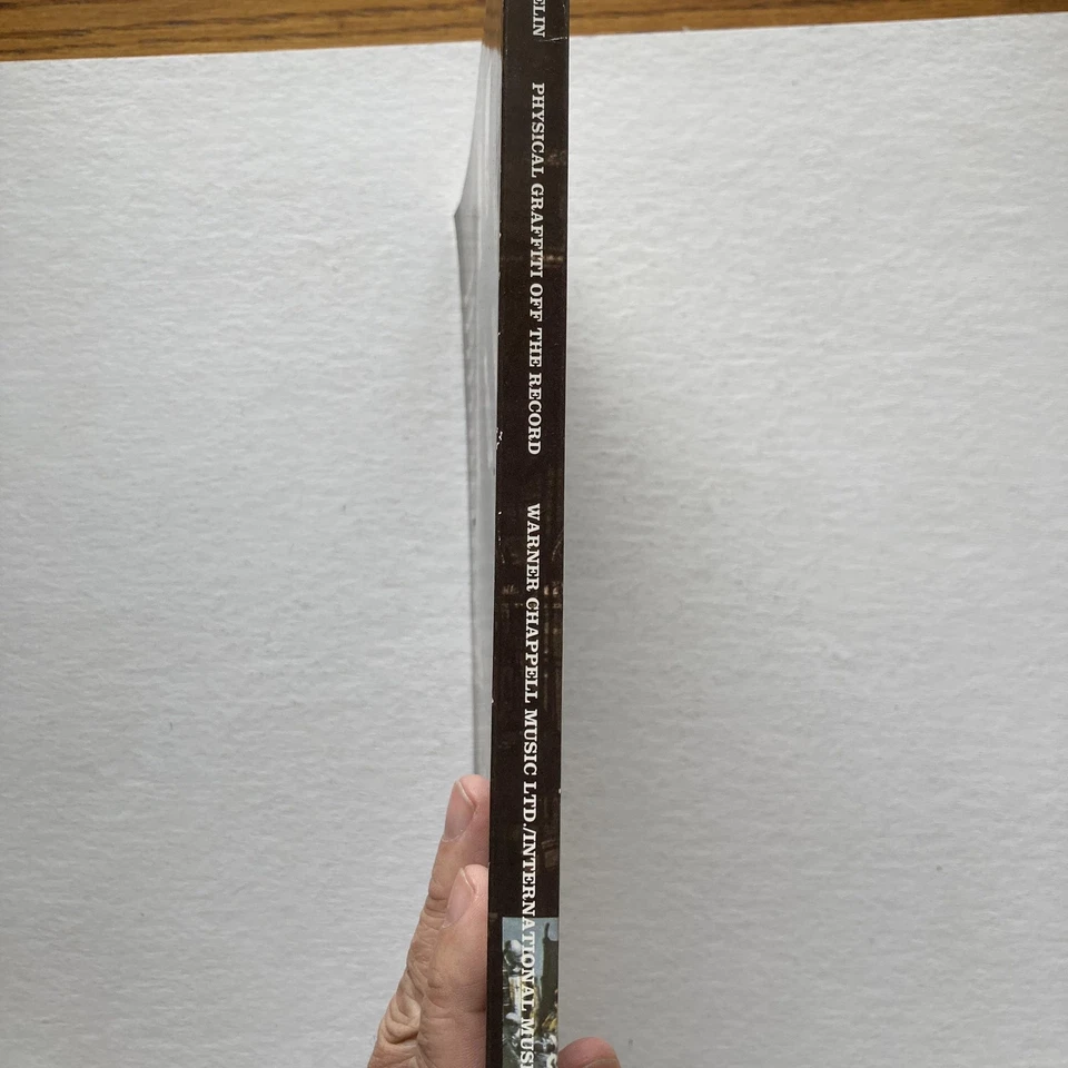 Vintage Led Zeppelin Physical Graffiti Off The Record Songbook Sheet Music - Image 2 of 4