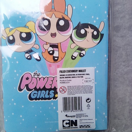 New The Powerpuff Girls Cartoon Network Filled Stationery Wallet - Picture 6 of 8