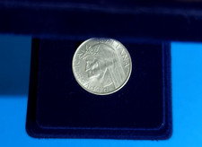 Astuccio + Moneta 500 Lire Dante Fdc  Argento Collezione 