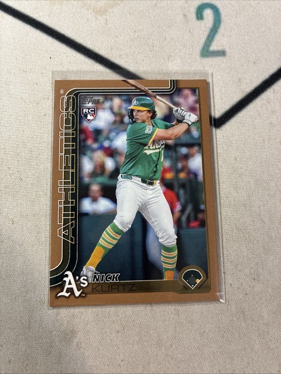 2025 Topps Update #US201 Nick Kurtz Gold Rookie /2025 RC Roy | eBay