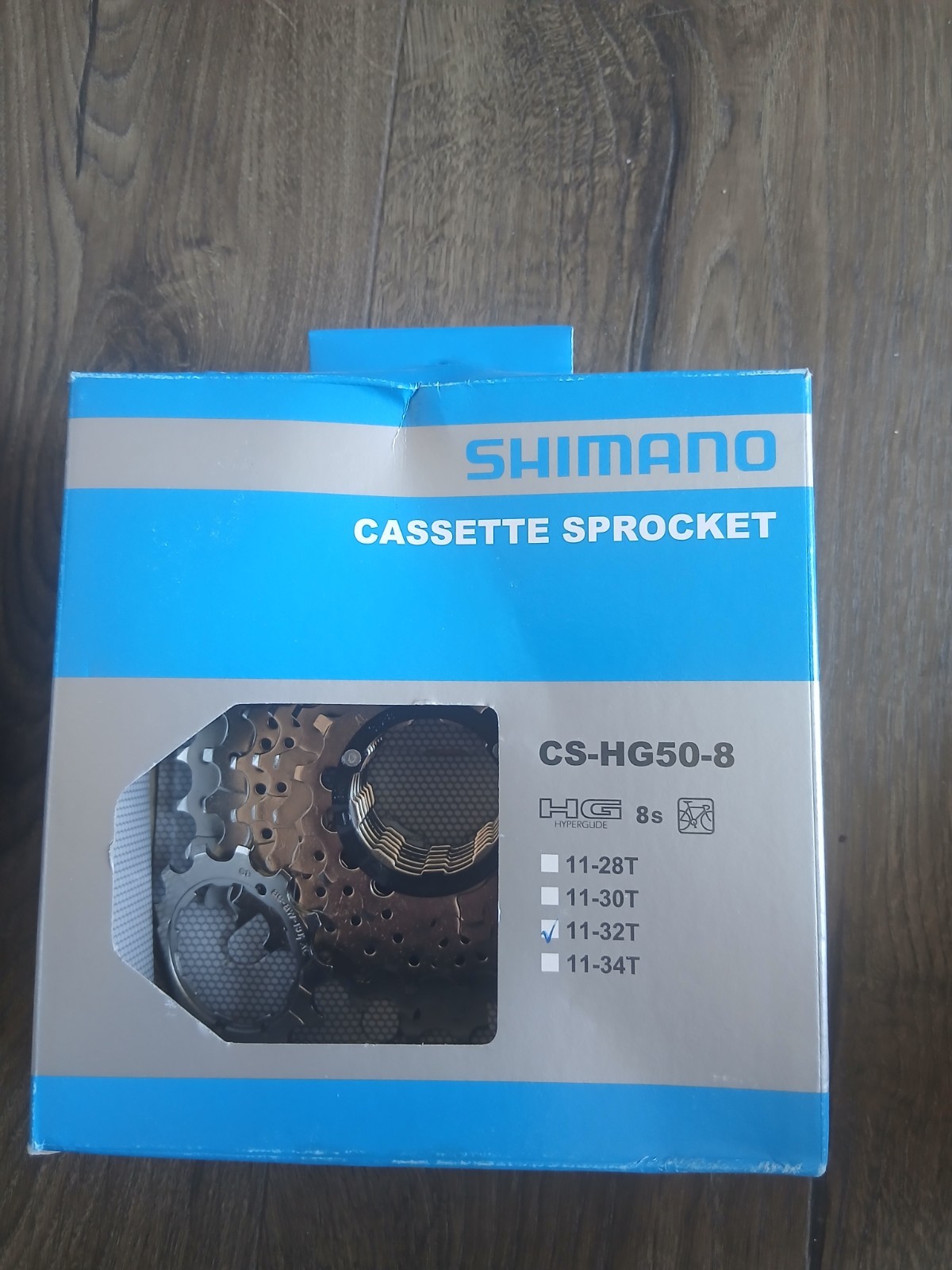 SHIMANO CASSETTE SPROCKET CS-HG50-8 11-32T 8 SPEED