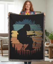 Manta tejida Panic Houser generalizada | Tapiz | Decoración del hogar | 80" x 60" ¡NUEVA!